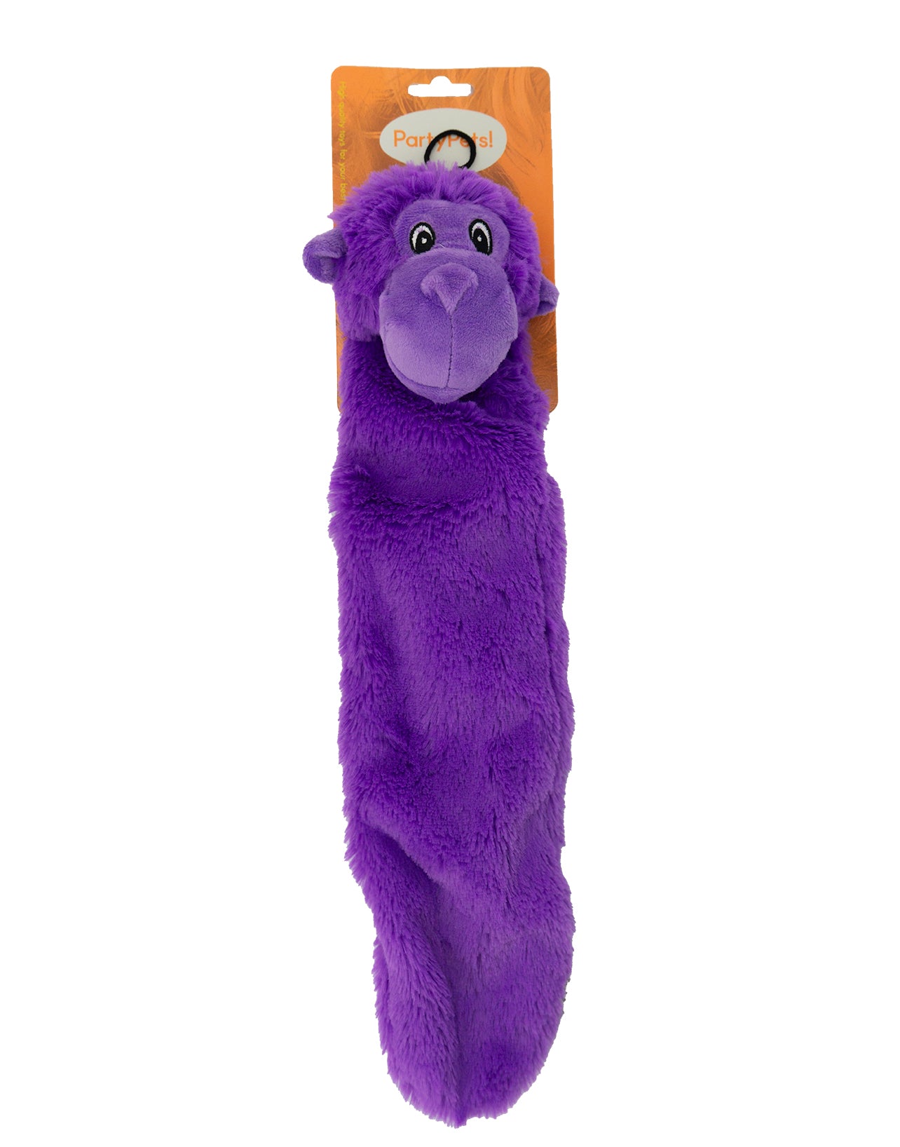 Party Pets Flat Monkey 42 cm Purple