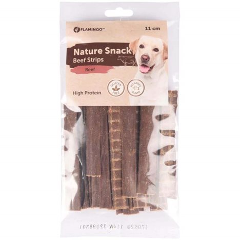 Godis Nature snack biffstrips 11cm 100g