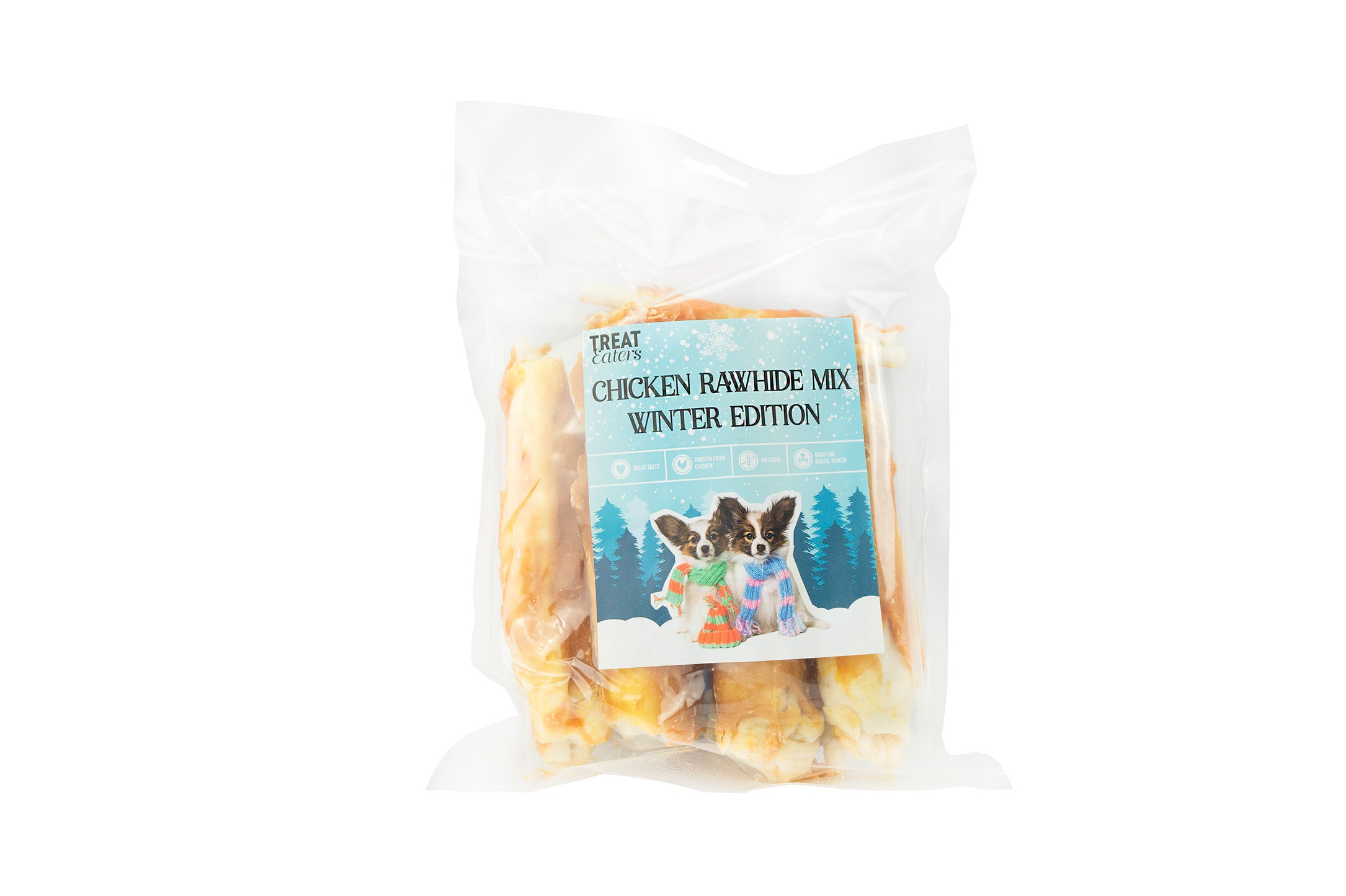 Treateaters Winter Chicken Rawhide Mix 400 g