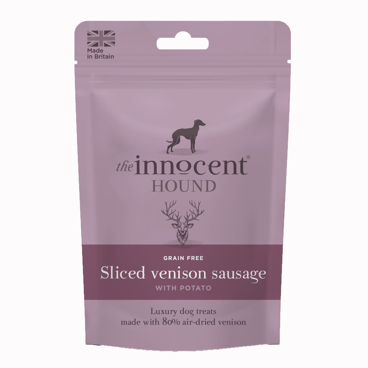 The Innocent Hound Sliced Venison Sausage 70G