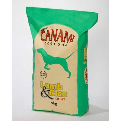 Foder Canami Lamb & Rice Light 10kg