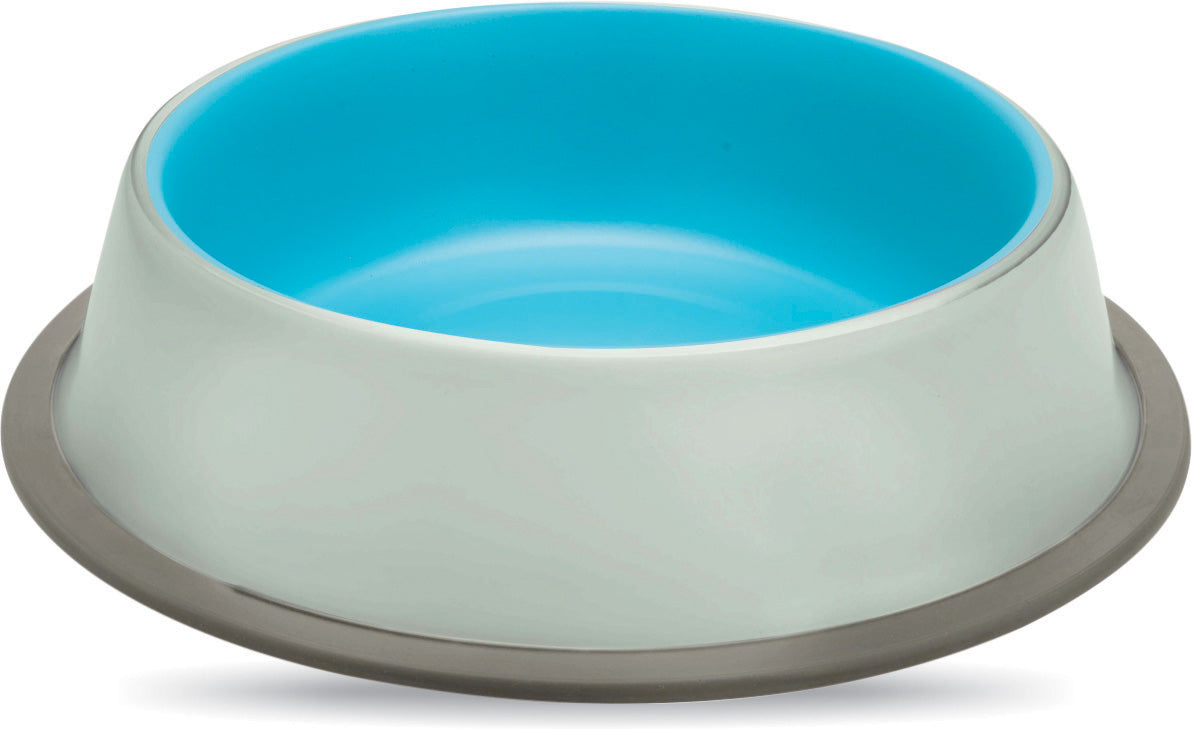 Petcare Slow Feed Dog Bowl Blue, 28×7,5 cm