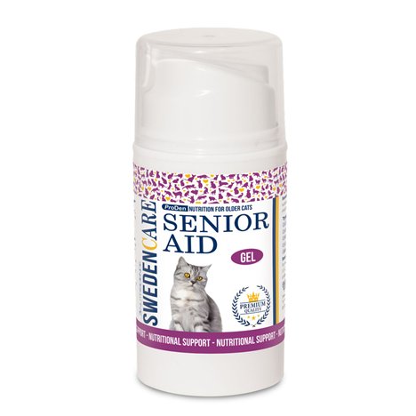 Katt Tillskott SeniorAid gel 50ml