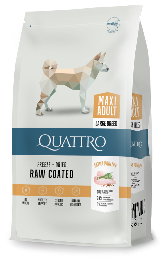 Quattro Super Premium poultry, Maxi Adult 3kg