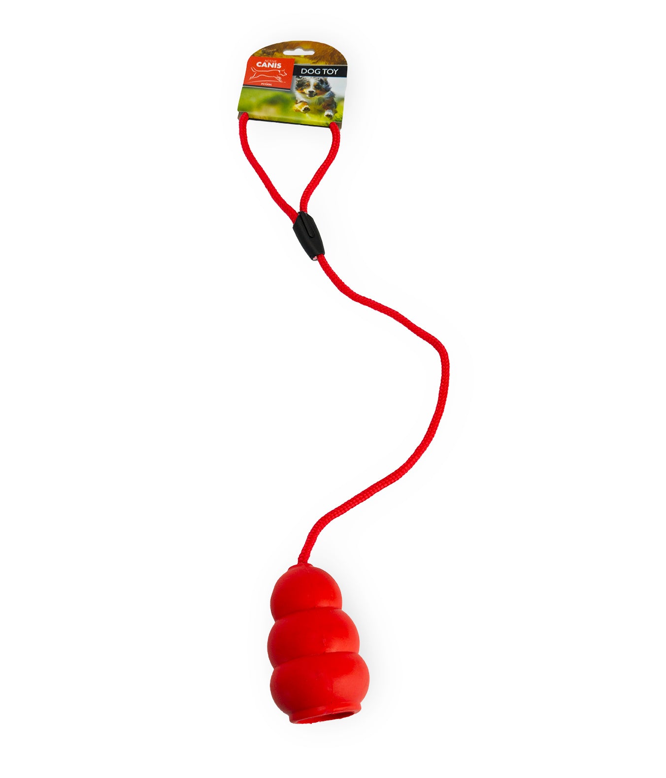 Active Canis pin with rope Red