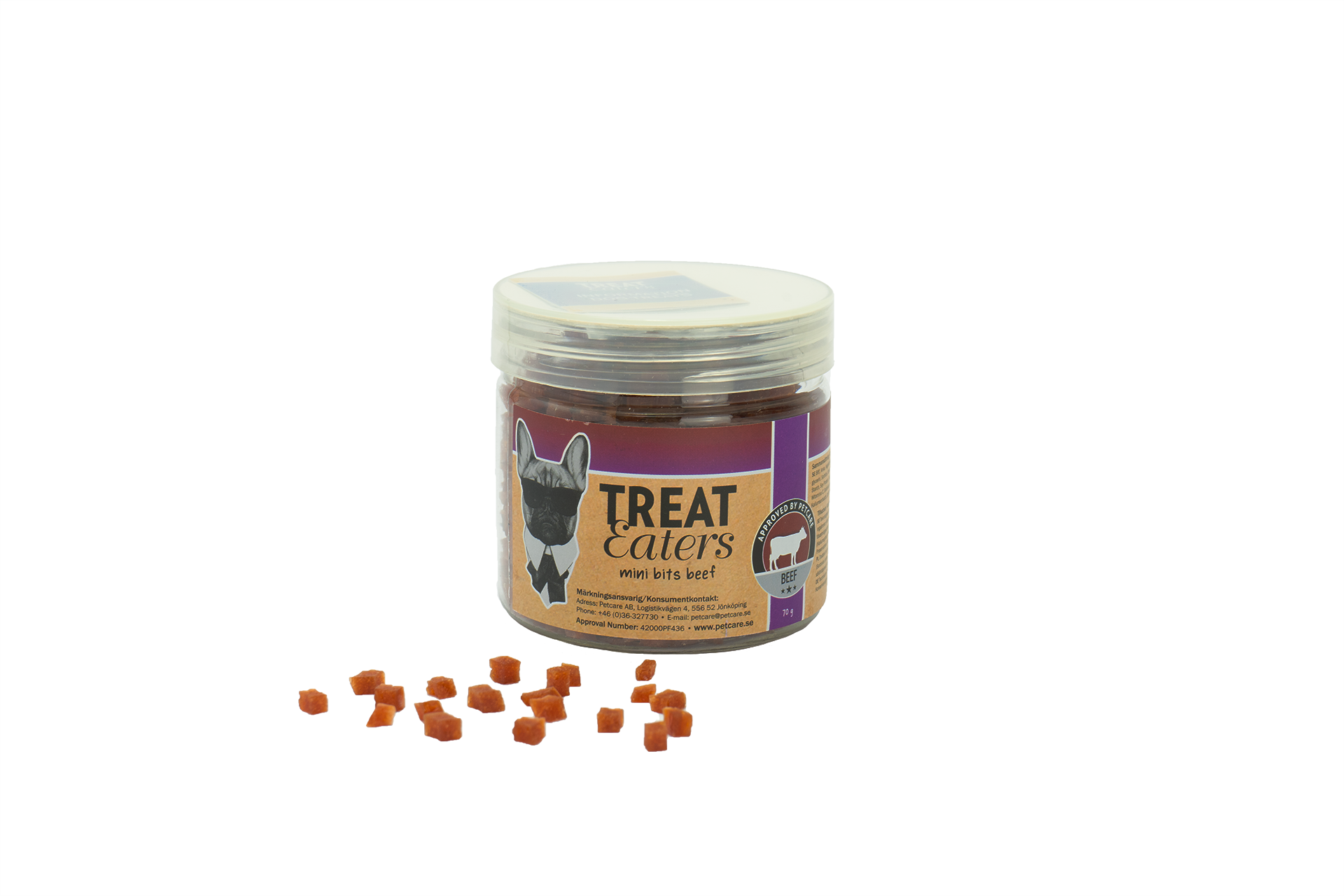 Treateaters Mini Bits Beef 70g jar