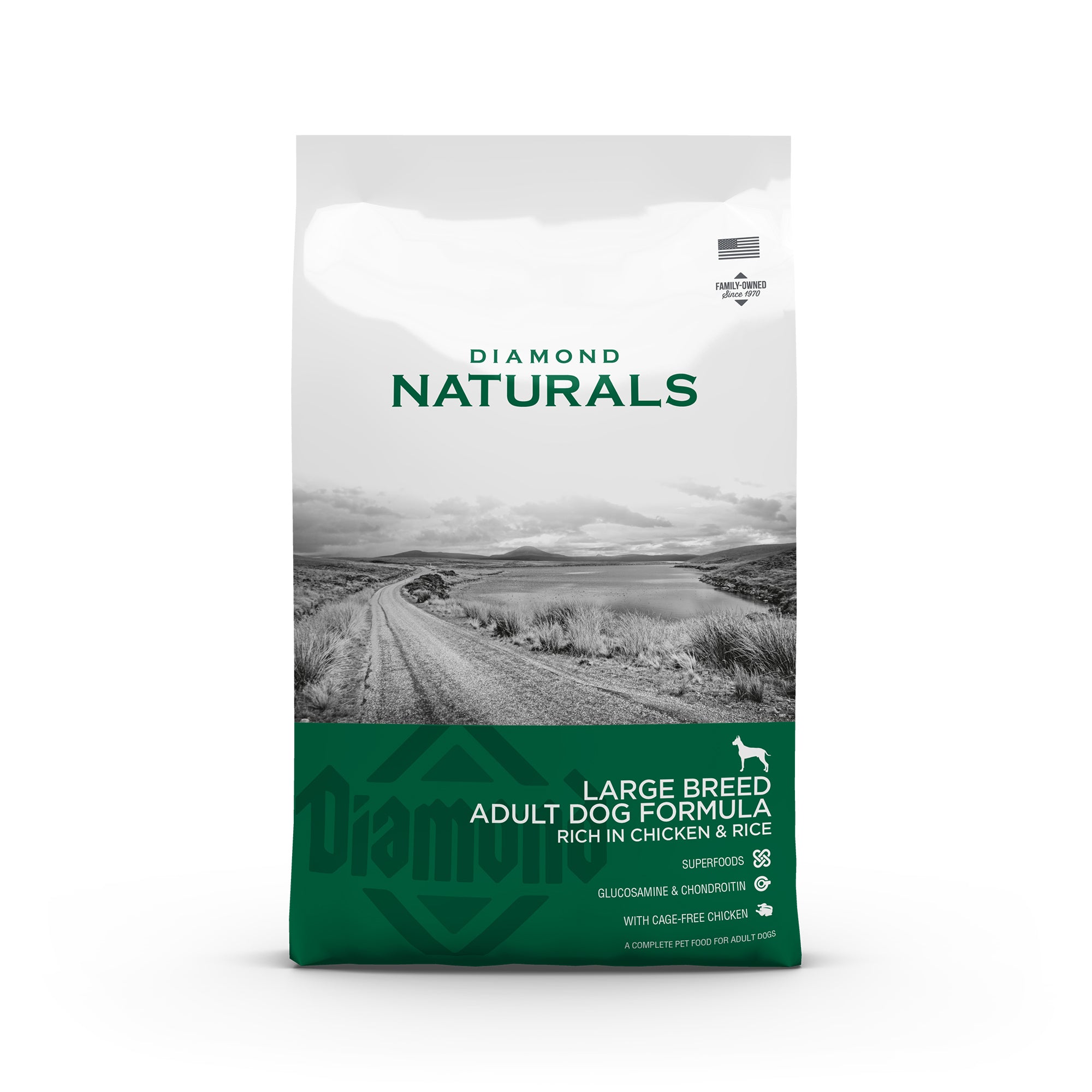 Diamond Naturals Large Breed Adult Chicken & Rice 2kg