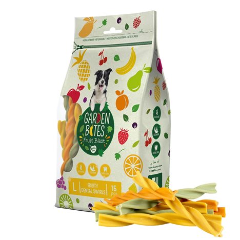 Tugg Garden bites fruity dental swirls L 15st