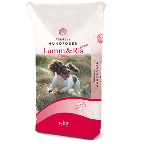 Foder Mästers Lamm&Ris Aktiv 15kg