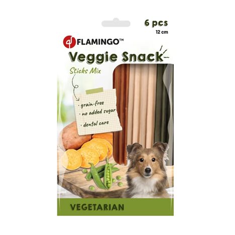 Godis veggiesnacks stix 6/fp 12cm