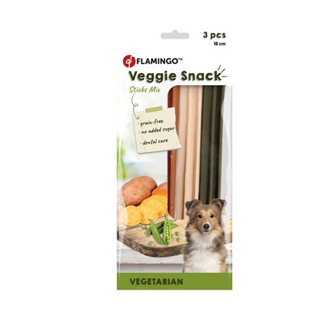 Godis veggiesnacks stix 3/fp 18cm