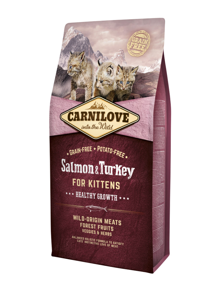 Salmon & Turkey Kitten