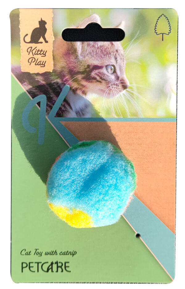 Petcare Kitty Play Fluffy Color Ball 5 cm