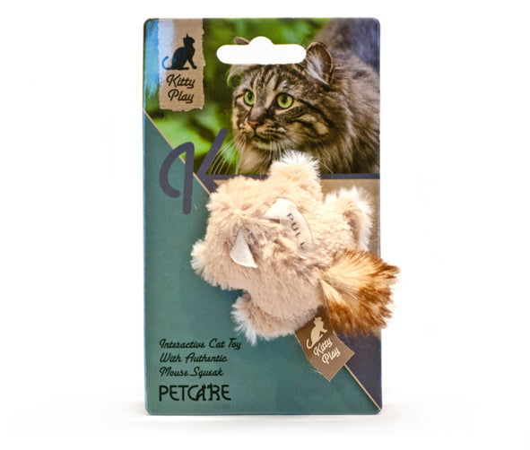 Petcare Kitty Play Squeaking, Squirrel