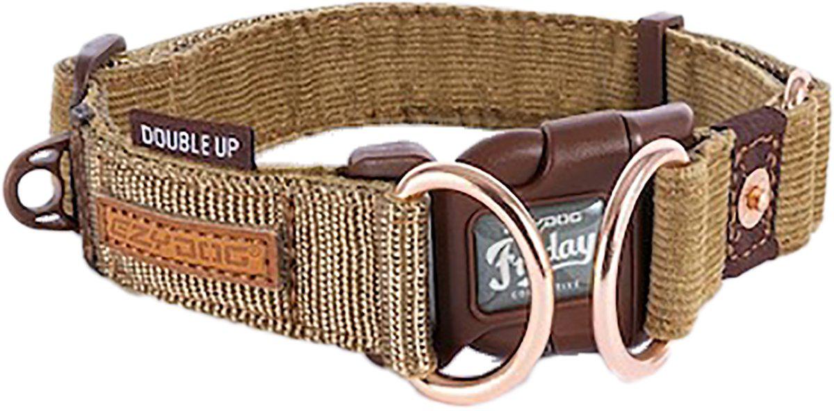 Ezydog Halsband Dubbel Up Corduroy