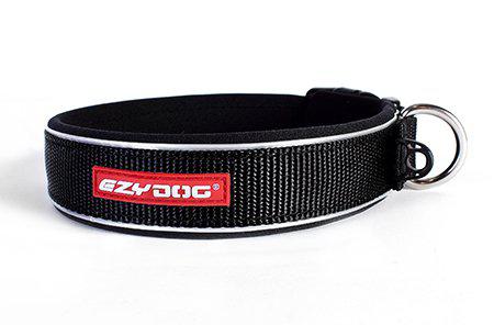 Ezydog Halsband Neopren Reflex Svart