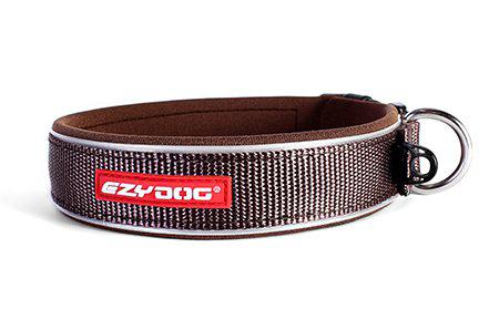 Ezydog Halsband Neopren Reflex Choklad