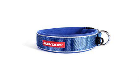 Ezydog Halsband Neopren Reflex Blå