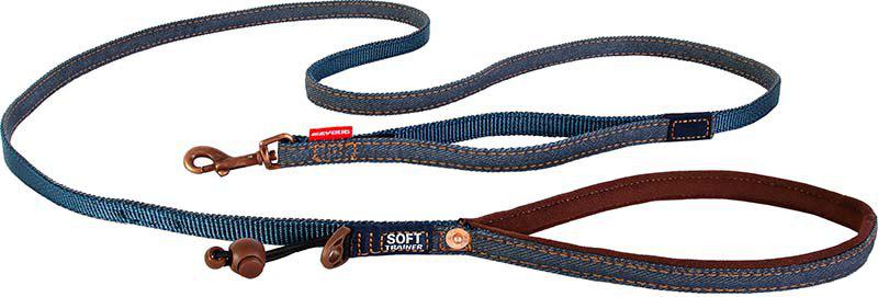 Ezydog Koppel Soft Trainer Denim Lite 12mm X181cm <20kg