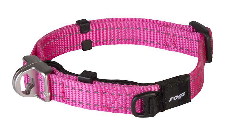 Rogz Safety Halsband Utility Rosa 16mm 27-39cm