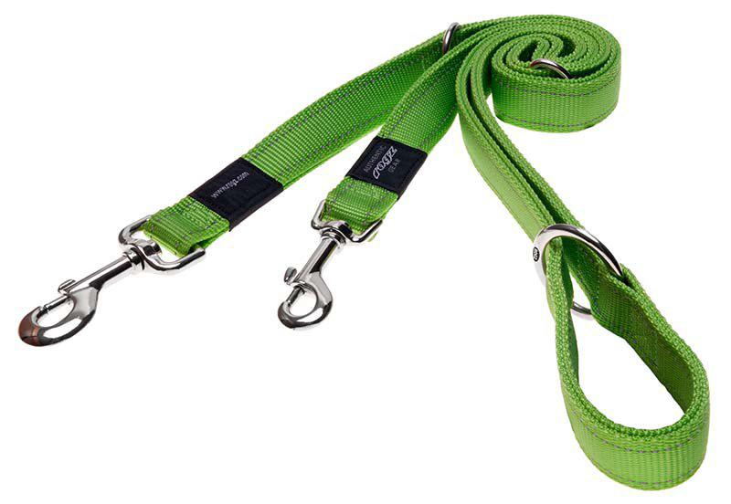 Rogz Utility Multikoppel Lime 20mm 180cm