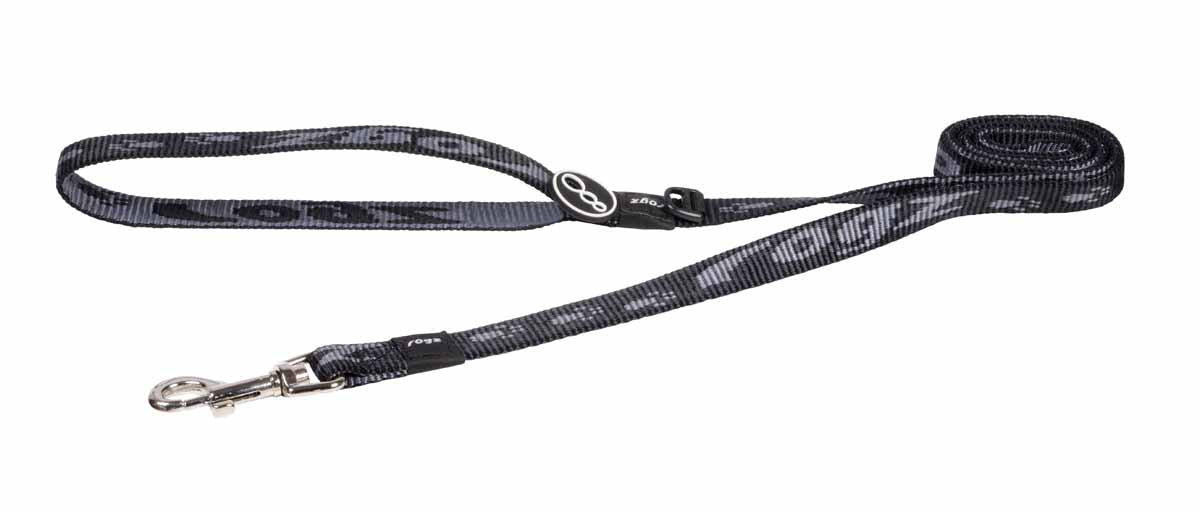 Rogz Alpinist Classic Koppel Svart 16mm 140cm