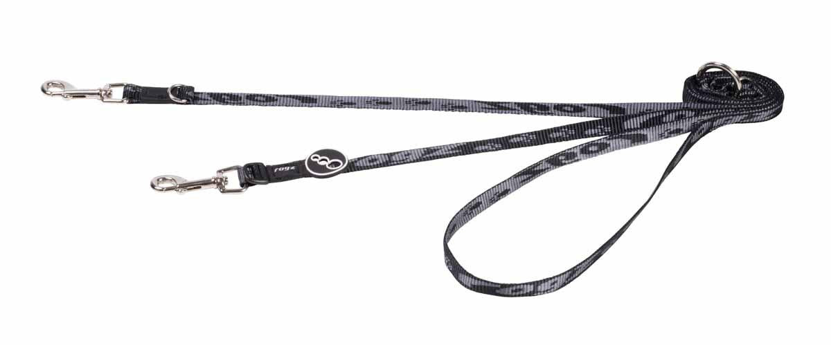 Rogz Alpinist Multikoppel Svart 11mm 200cm