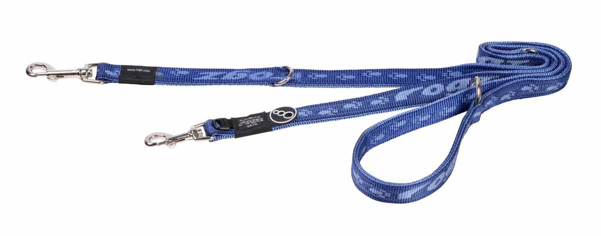 Rogz Alpinist Multikoppel Blå 20mm 180cm