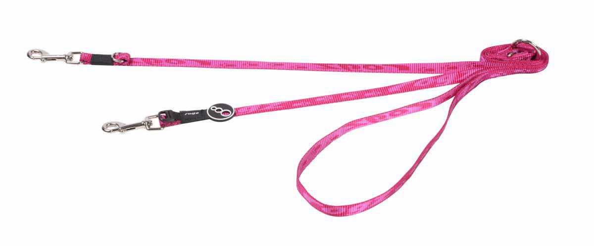 Rogz Alpinist Multikoppel Rosa 11mm 200cm