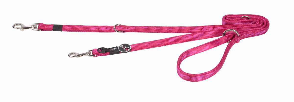 Rogz Alpinist Multikoppel Rosa 16mm 180cm