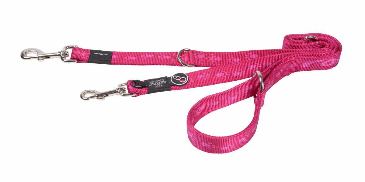 Rogz Alpinist Multikoppel Rosa 25mm 180cm