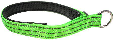 Alac Halsband Halvstryp Reflex Nome Ljusgrön 18mm X 40cm