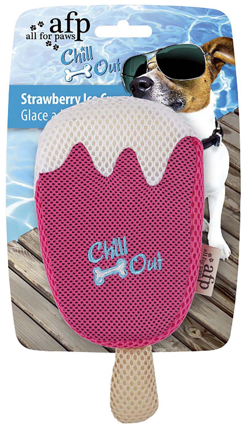 Afp Hundleksak Chill Out Strawberry Ice Cream 20x10x3 cm