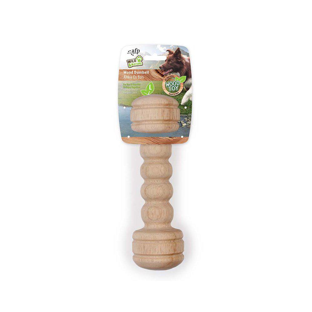 Afp Hundleksak Wild & Nature Wood Dumbell L 21cm