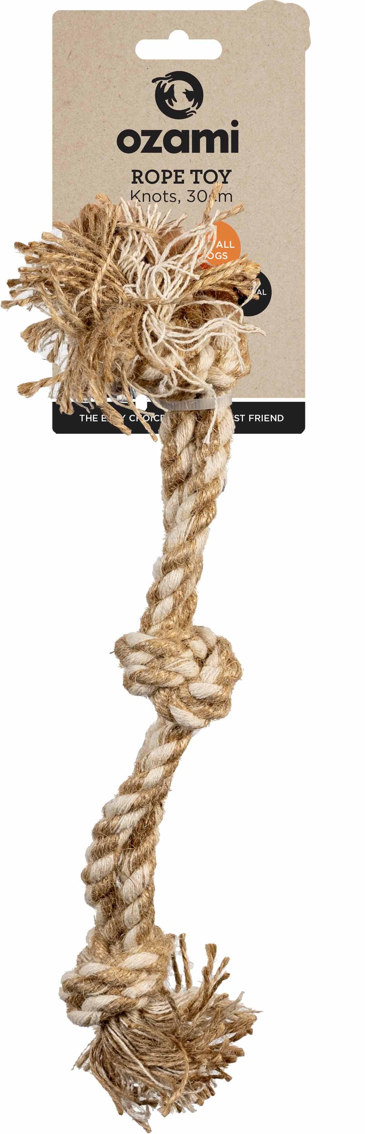 Ozami Hundleksak Twisted 3 Knots Double Rope 30 cm