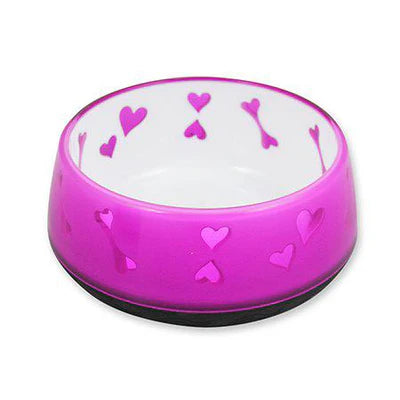 Afp Hundskål Pet Love Bowl Rosa Tungbotten