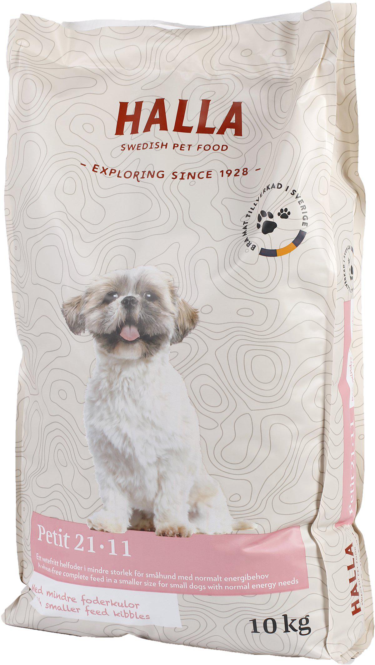 Hundfoder Halla Petit 10 kg