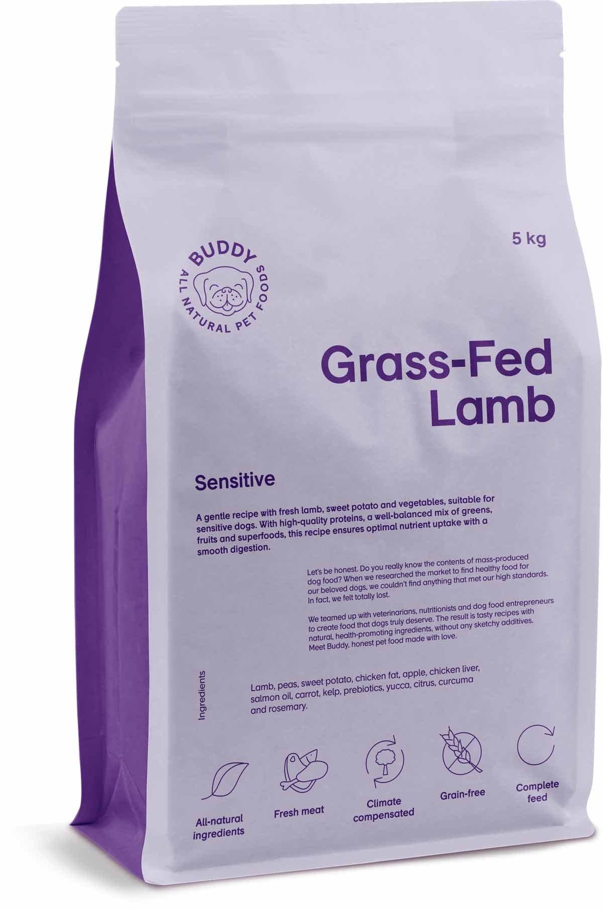 Buddy Grass-Fed Lamb 5kg