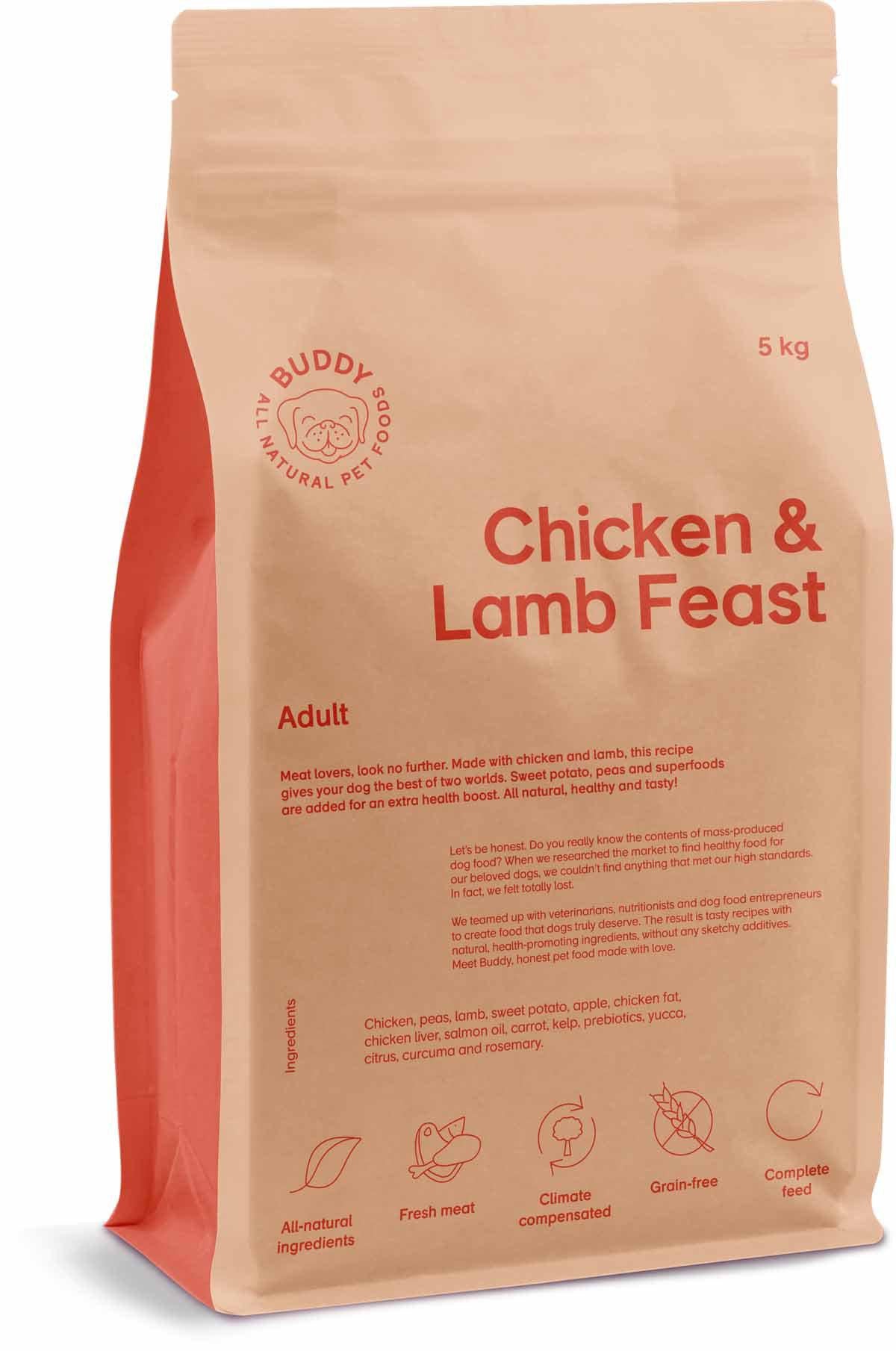 Buddy Chicken + Lamb Feast 5kg