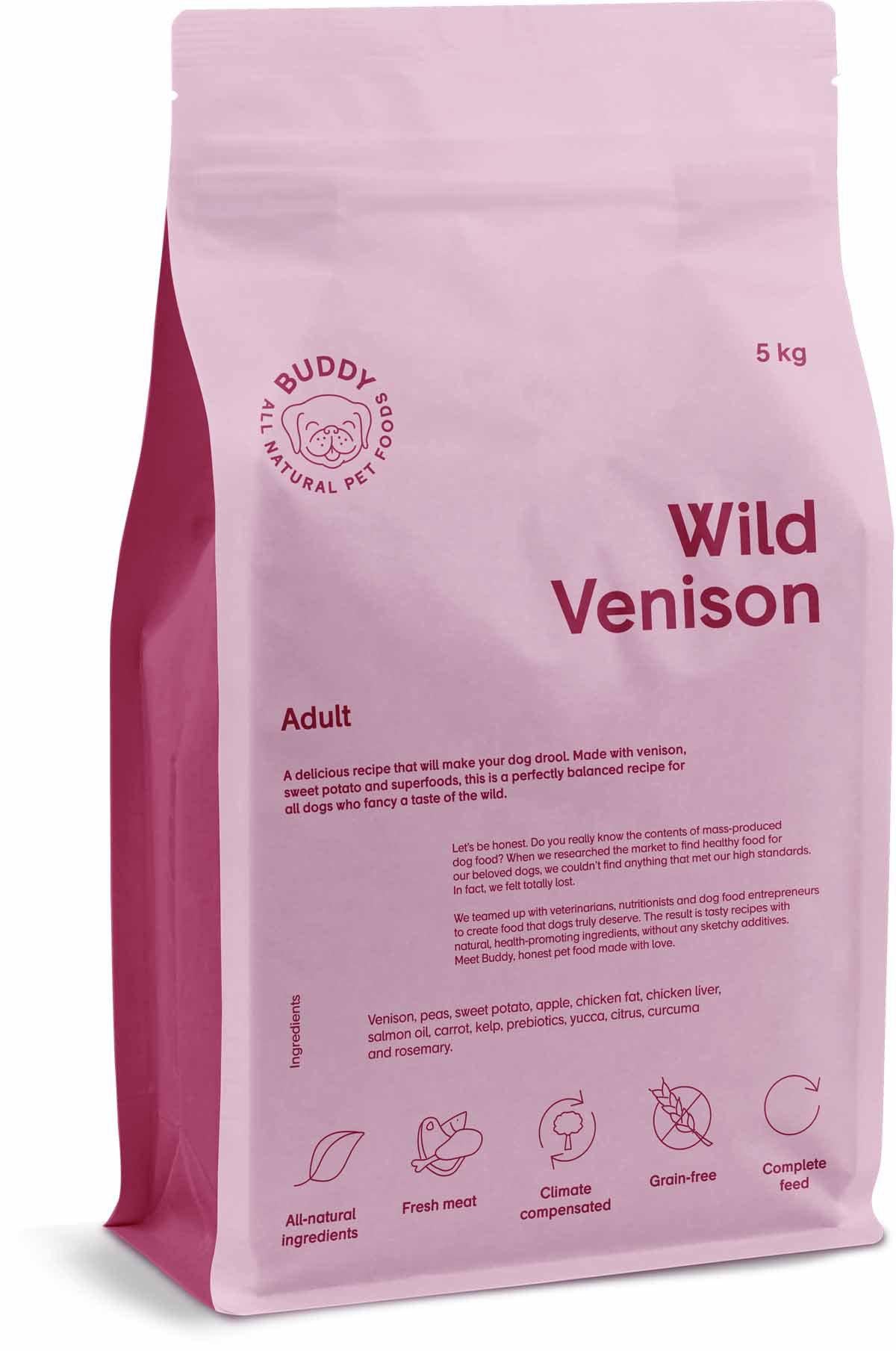 Buddy Wild Venison 5kg