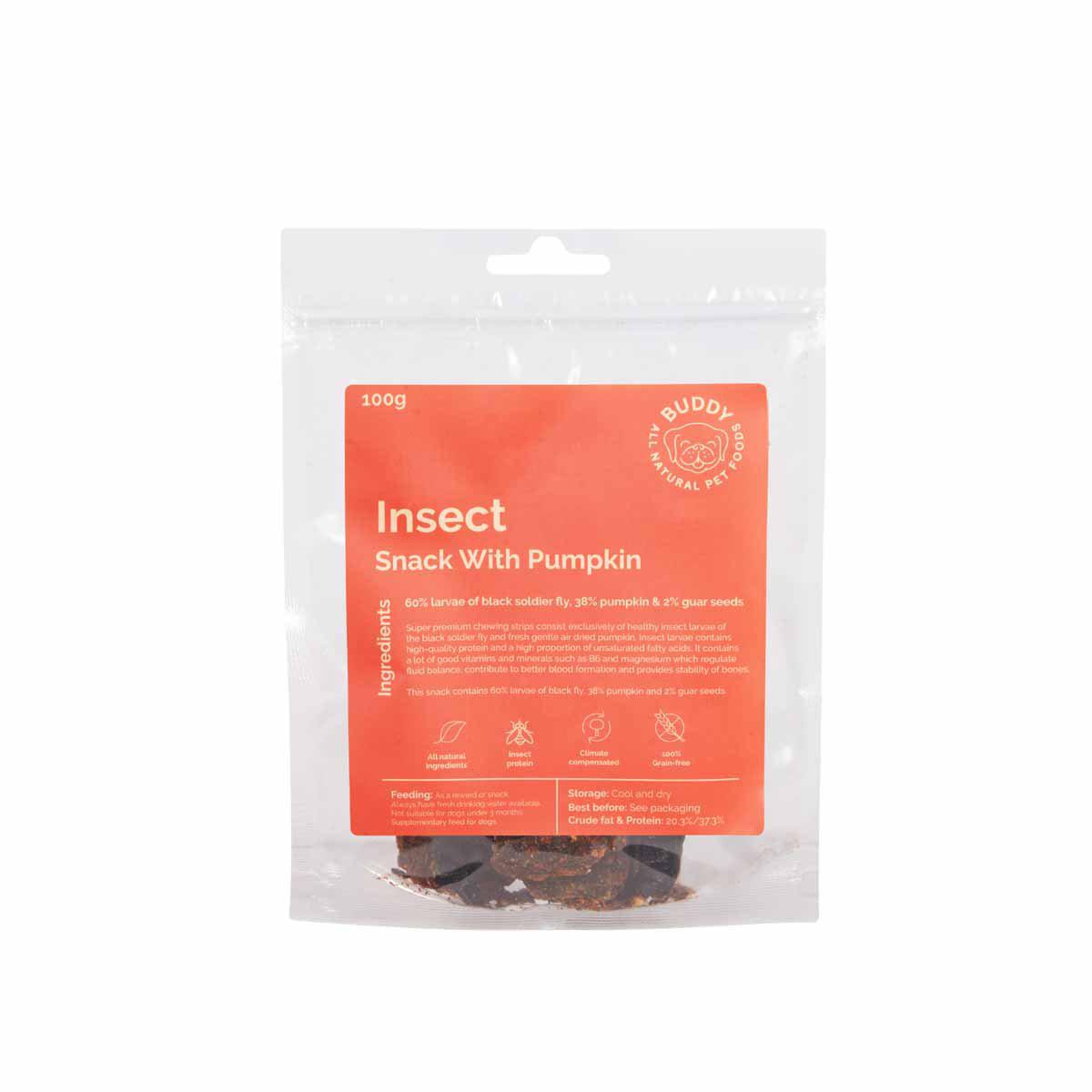 Buddy No-Meat Filets - Insect Pumpkin 100g