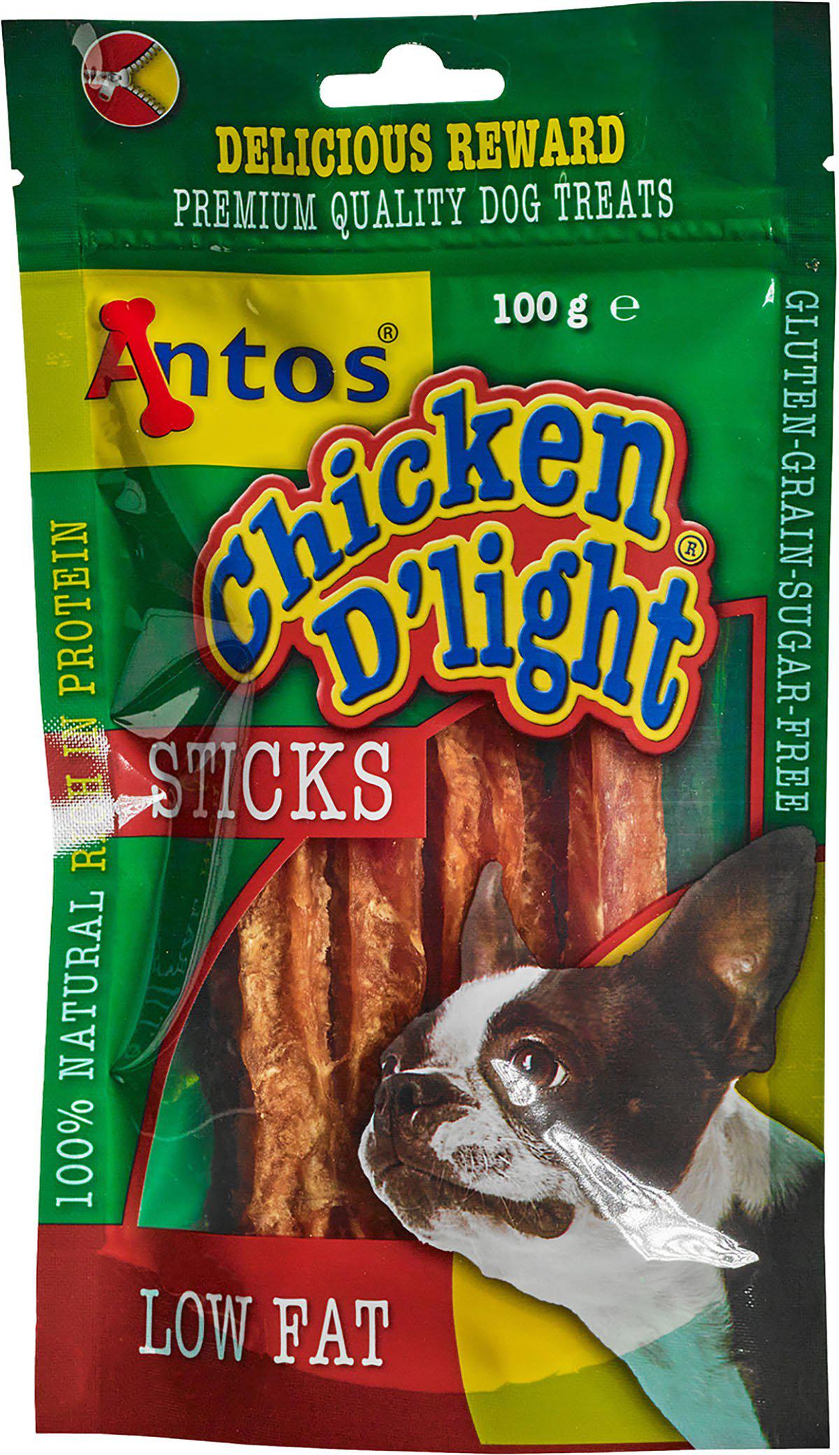 Hundsnacks Chicken D'Light Sticks 100gr