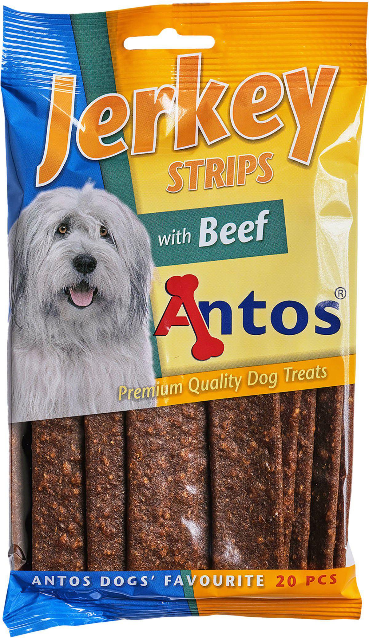 Hundsnacks Strips Beef 20st Ca 200gr