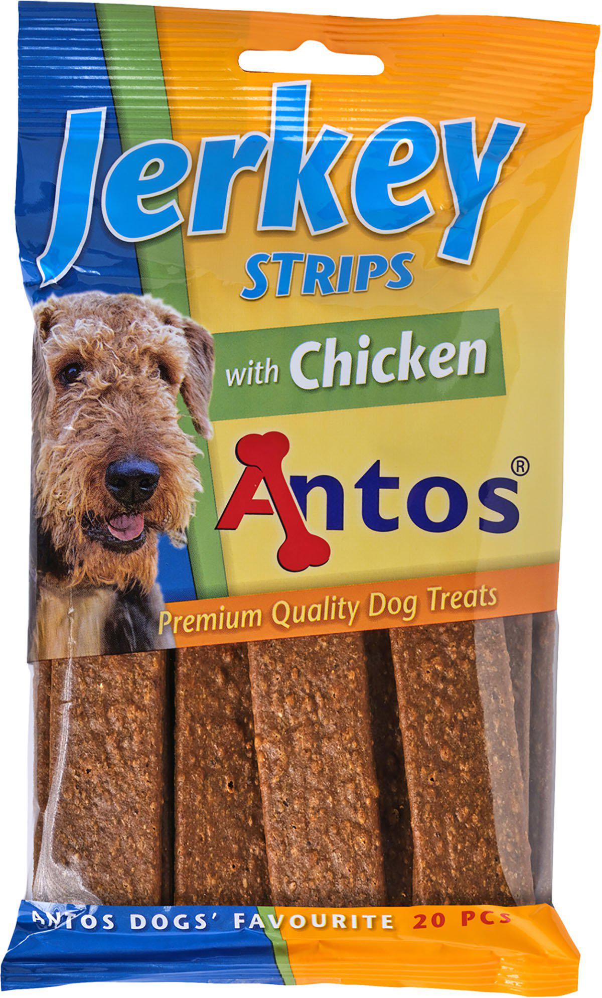 Hundsnacks Strips Chicken 20st Ca 200gr