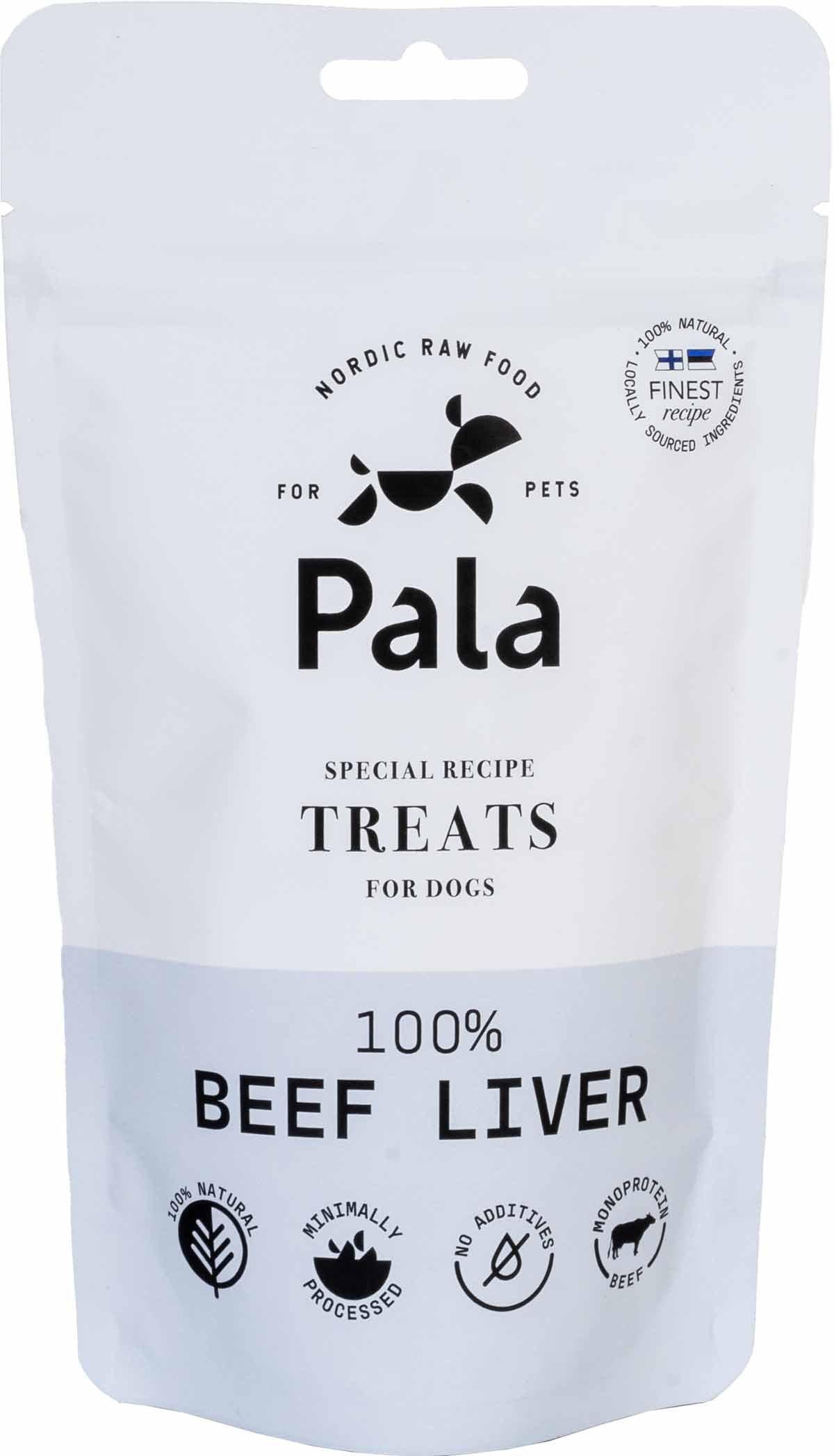 Pala Treats 100% Beef Liver 100g