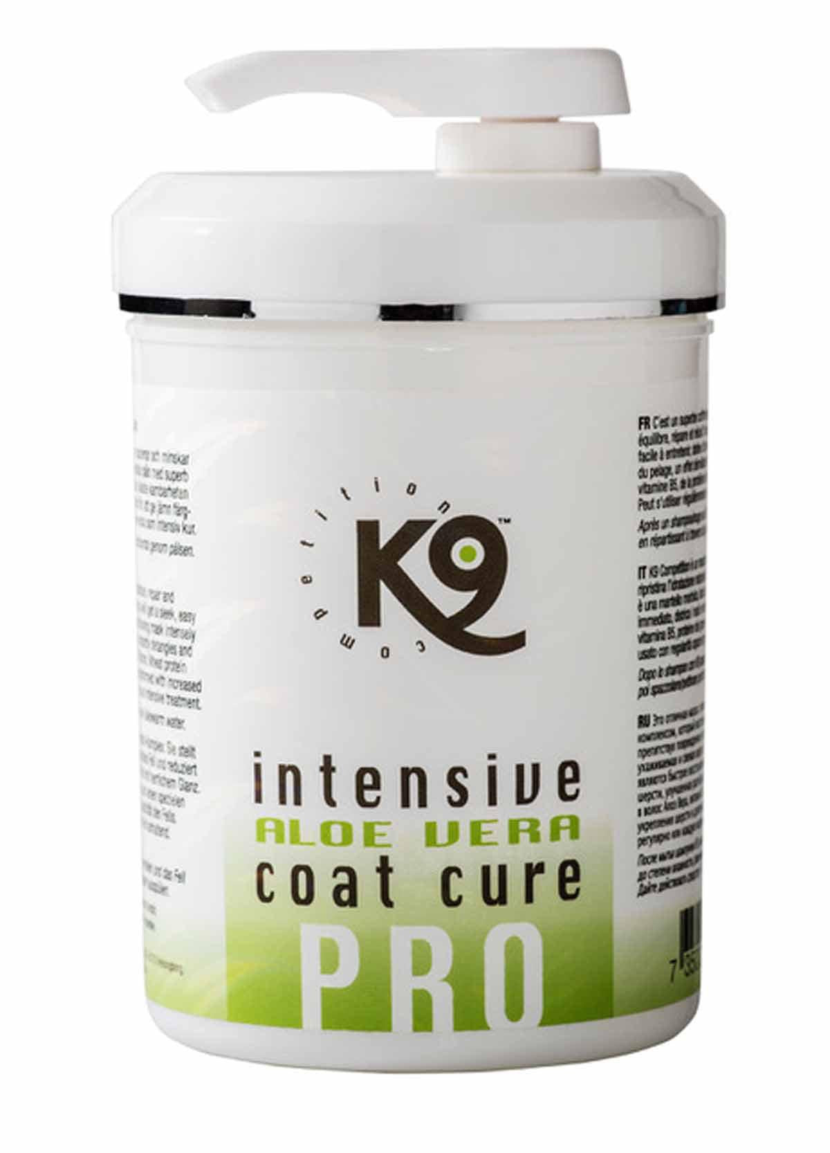 K9 Intensive Aloe Vera Coat Cure 500ml Aloe Vera