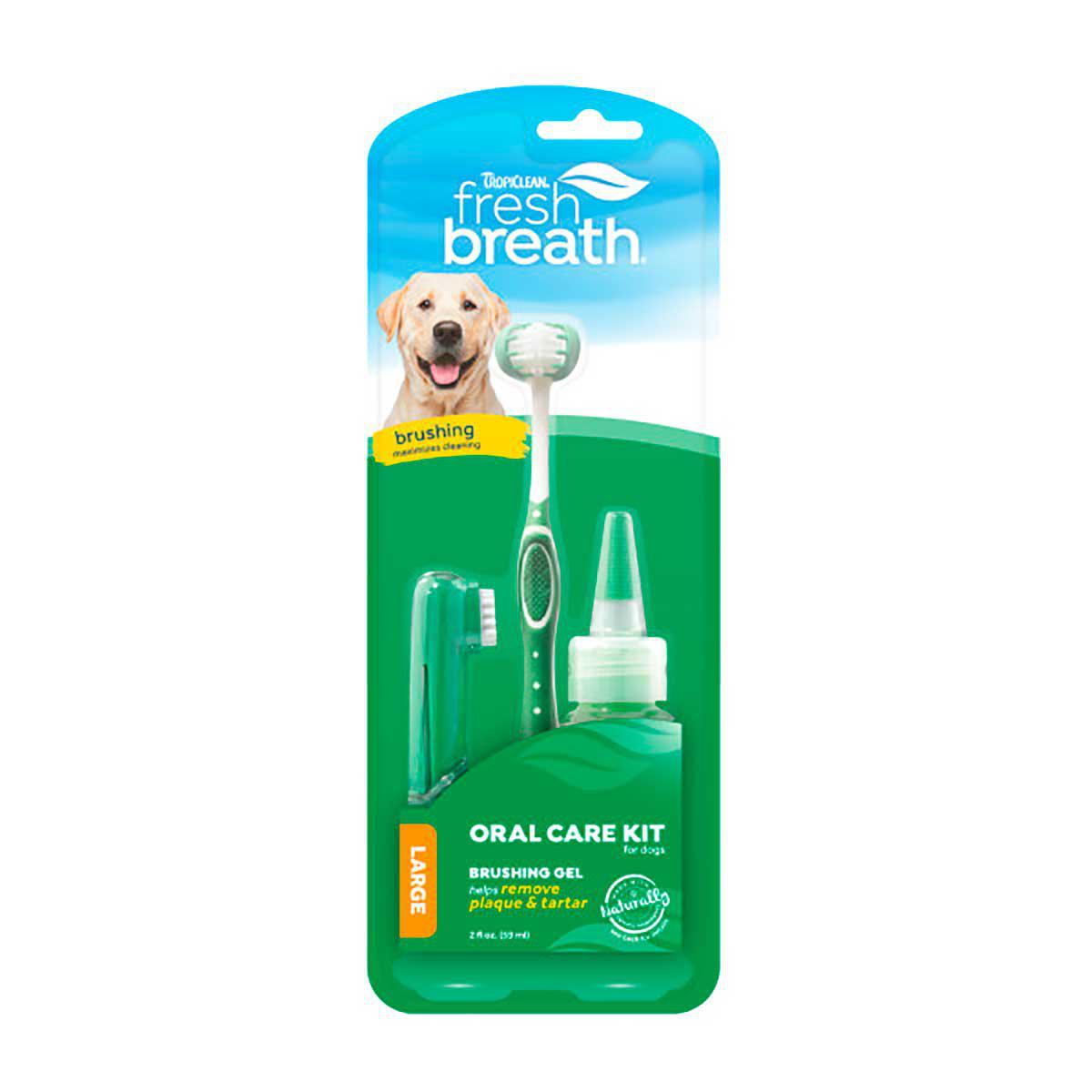 Tropiclean Oral Care Kit For Dogs 59ml