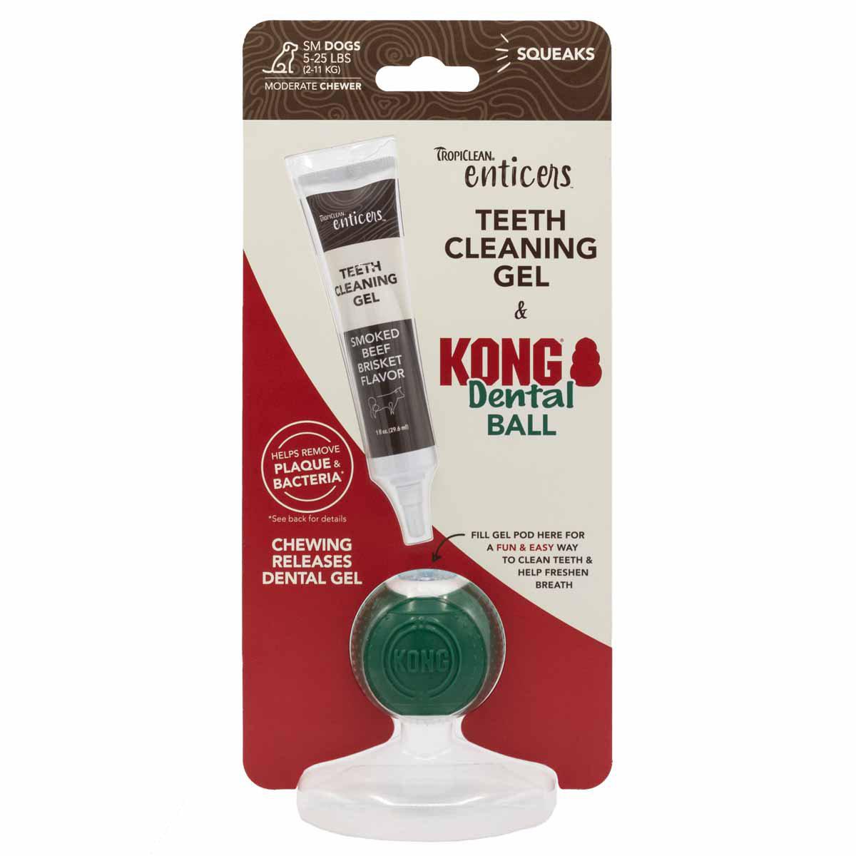 Kong/Tropiclean Denta Ball För Hund