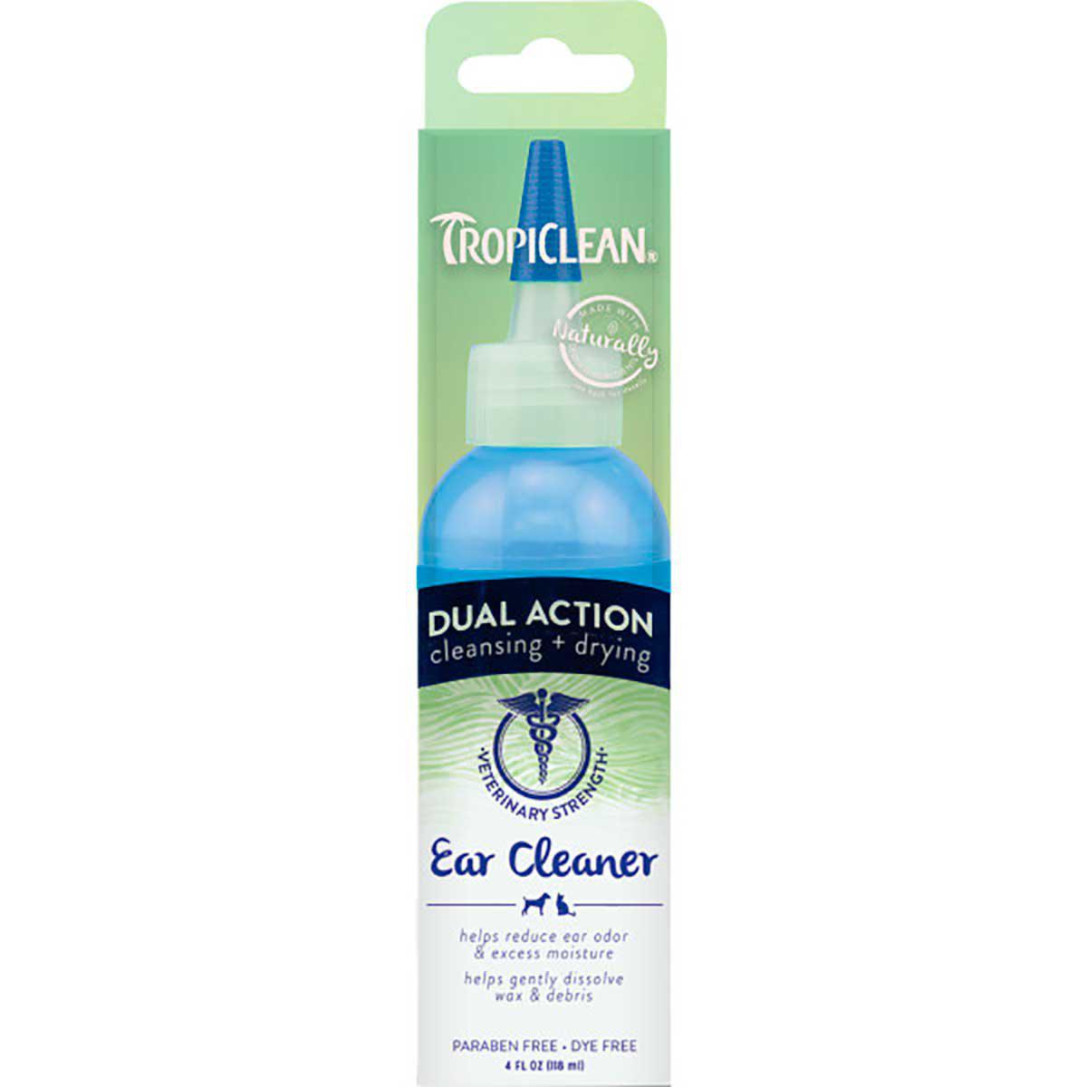 Tropiclean Dual Action Ear Cleaner 118ml