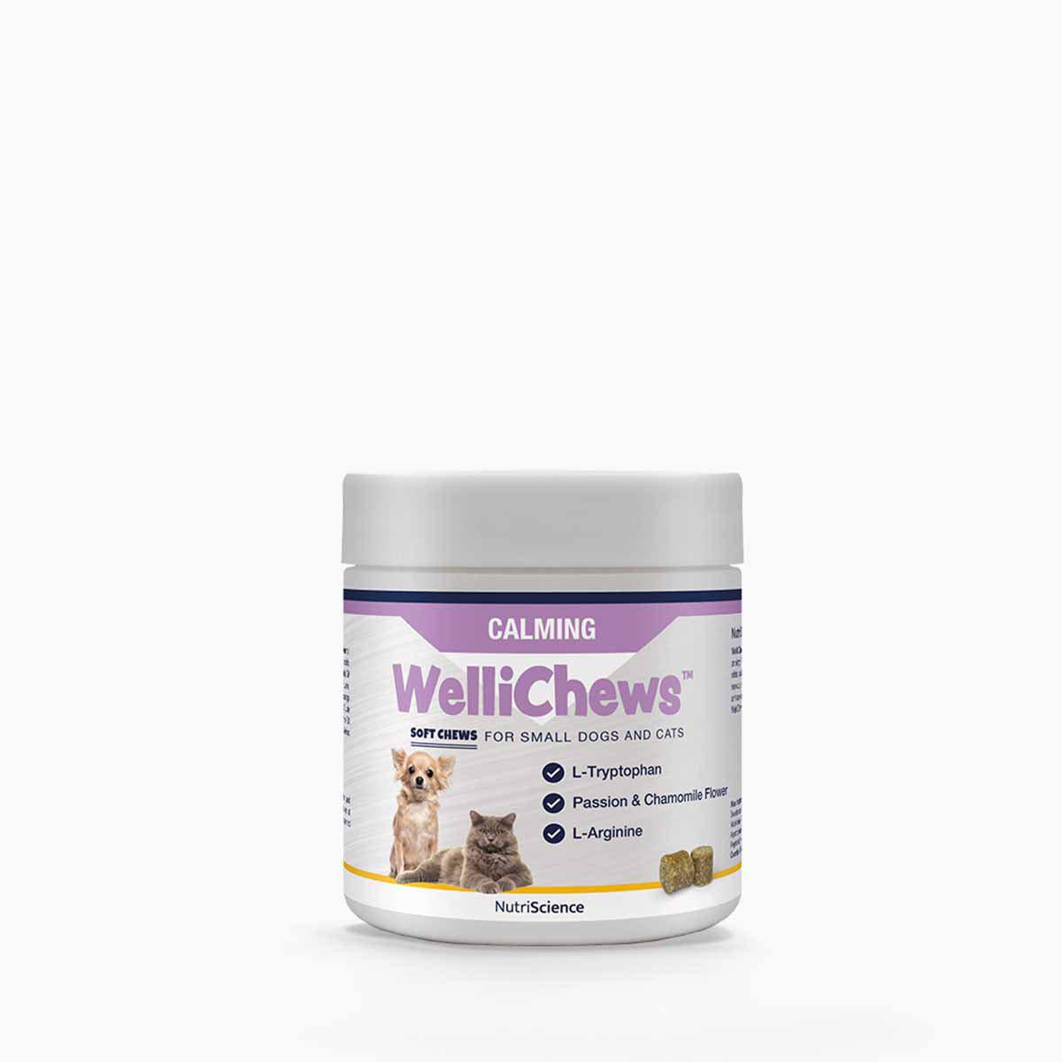 Wellichews Calm Small Dog/Cat SE/FI120 st